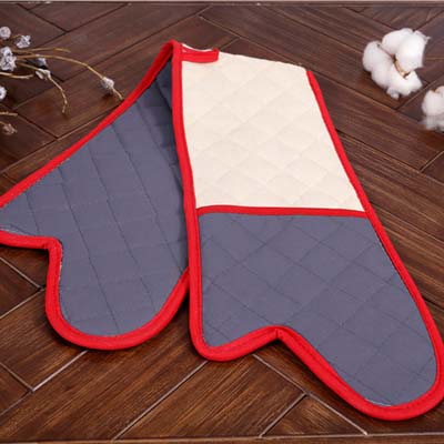 flame retardant double oven mitt